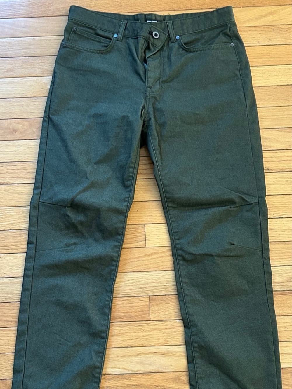 Black Diamond Pants Zone Denim Pants In Tundra Green 32 x 30